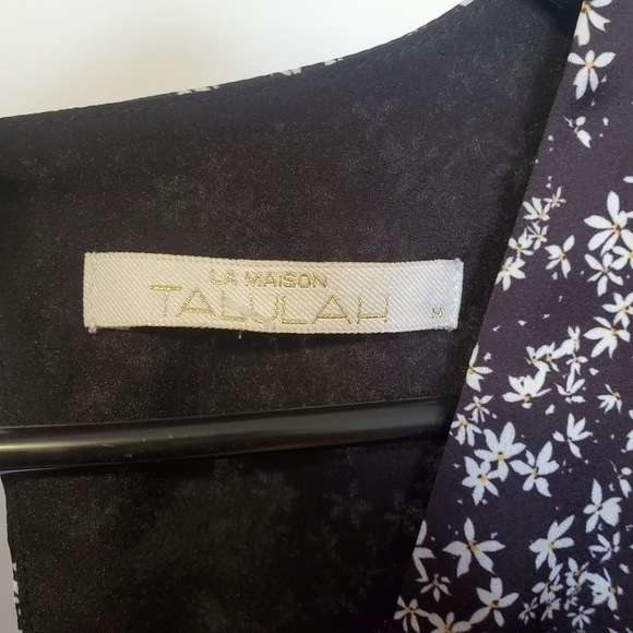 Talulah Embody the Love Black Floral Long Sleeve Dress - Picture 10 of 13